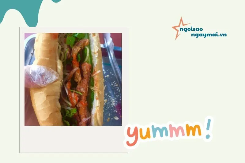 Bánh mì thịt nướng