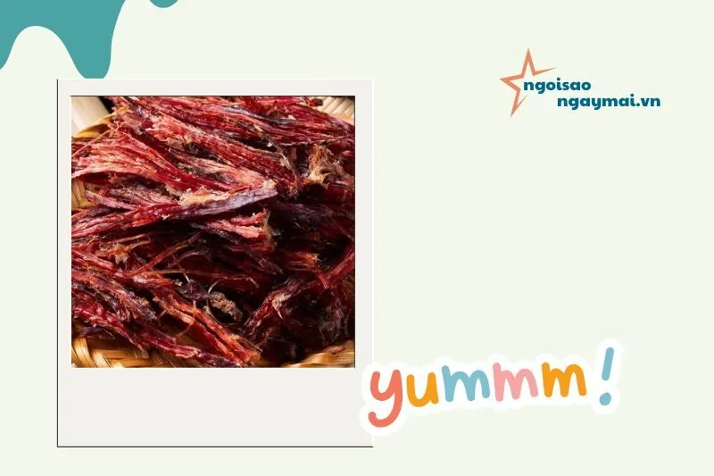 Thịt trâu gác bếp Tuyên Quang