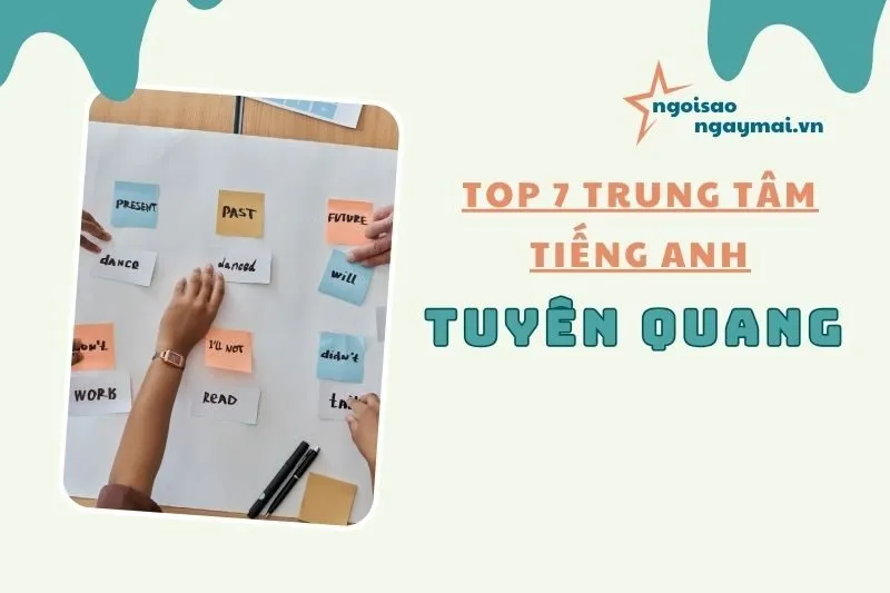 Top 7 trung tâm tiếng Anh Tuyên Quang uy tín và chất lượng 2025