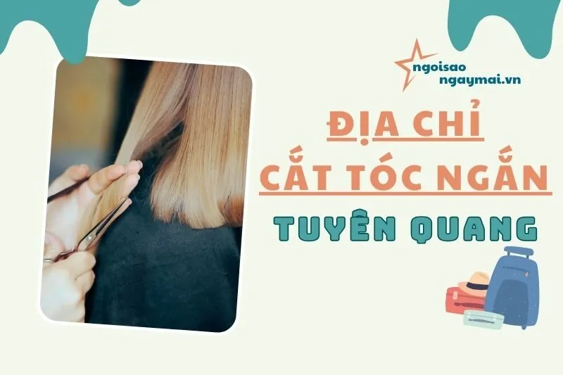 Địa chỉ cắt tóc ngắn Tuyên Quang 2025 – Top salon chất lượng