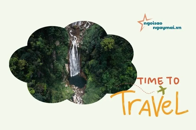 Vị trí thác Nặm Me